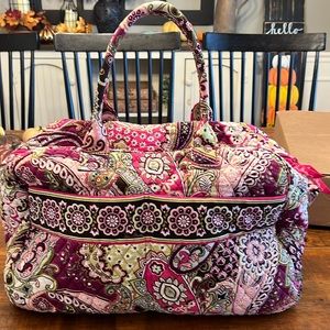 Vera Bradley large weekender bag